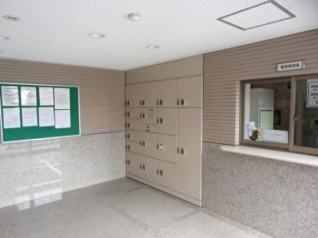 Other common areas. Home delivery locker, Building manager office