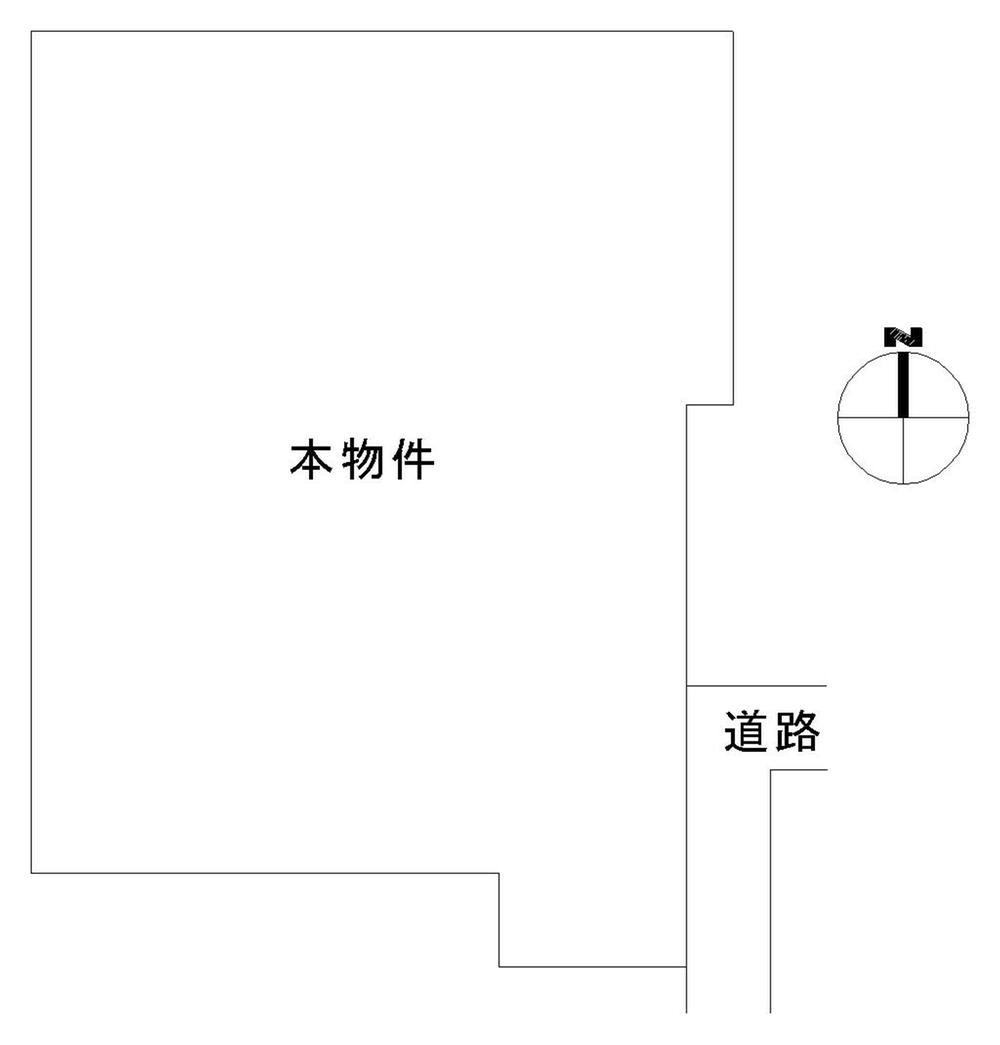 Compartment figure. Land price 5 million yen, Land area 1,734.3 sq m