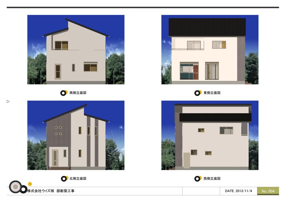 Building plan example (Perth ・ appearance). Building plan example building price 18 million yen, Building area 112.41 sq m