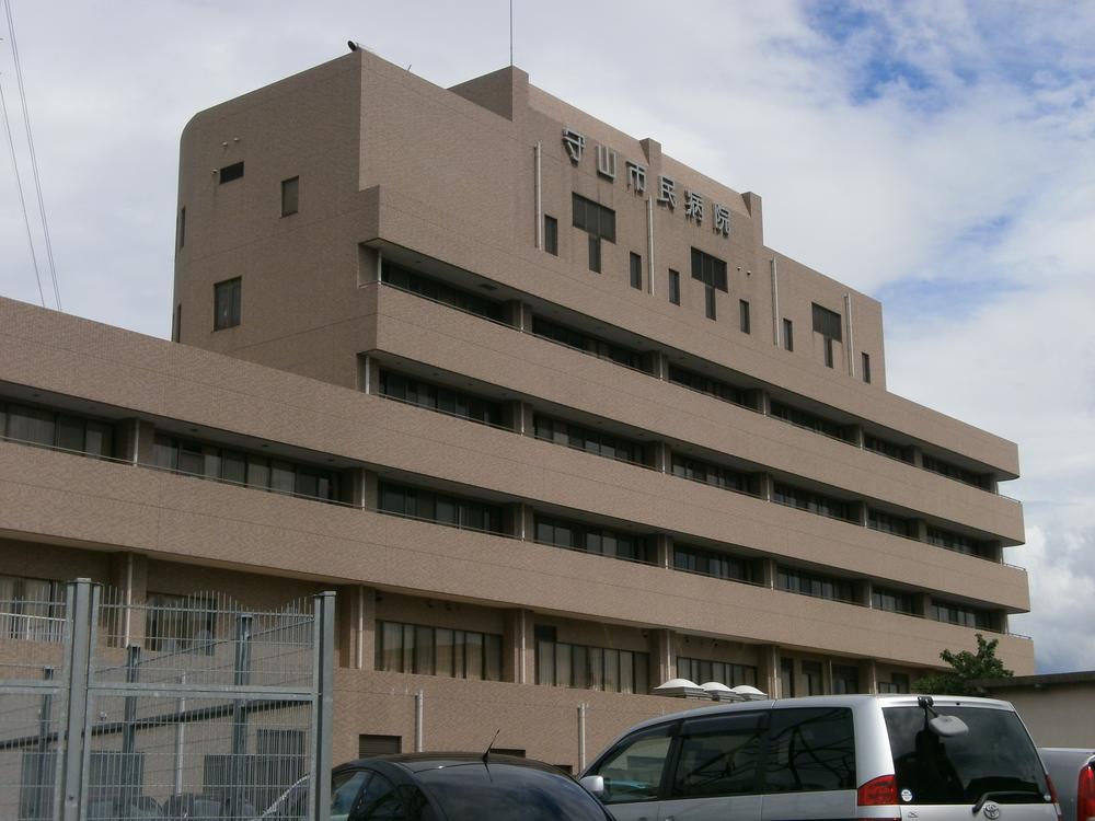Hospital. Until Moriyamashiminbyoin 1060m