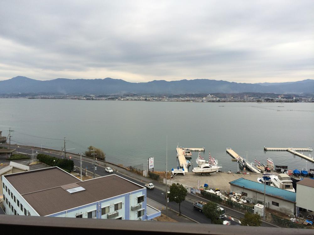 View photos from the dwelling unit. The previous owner's is Miharu City were carefully selected from among the views of all rooms. It seems most in this building ~ View from the site (December 2013) Shooting