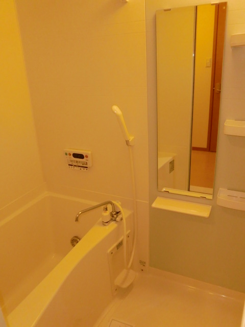 Bath. With a convenient bathroom ventilation dryer
