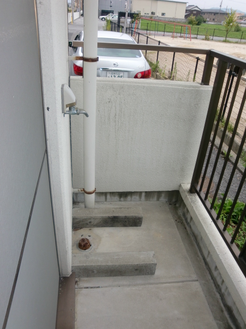 Other. Washing machine storage on the balcony