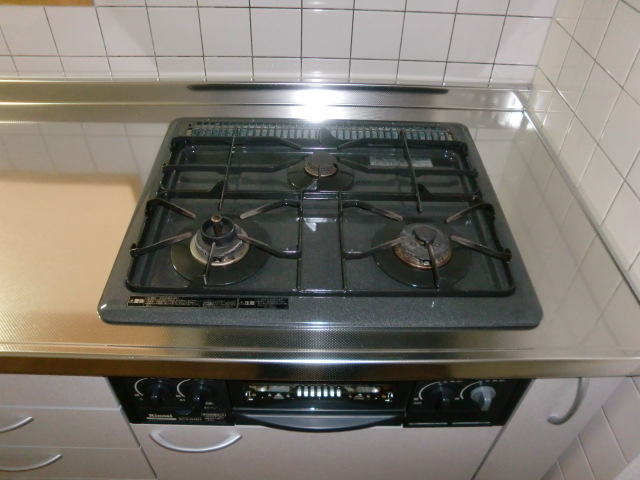 Kitchen. Useful system Kitchen. Three-neck with gas stove.