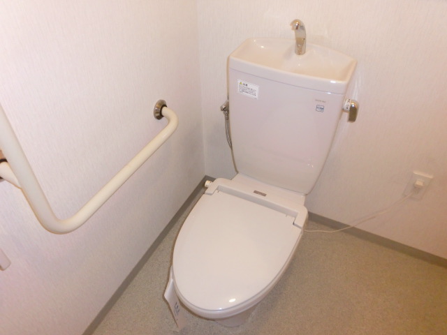 Toilet. Barrier free design of your toilet.