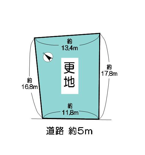 Compartment figure. Land price 6 million yen, Land area 219 sq m