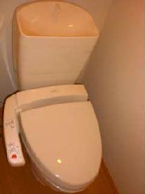 Toilet. Toilet is with the washlet. 