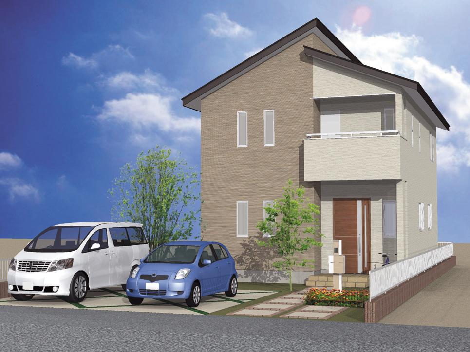 Building plan example (No. 5 locations) Building Price 1, 5,284,200 yen, Building area 117.58 sq m