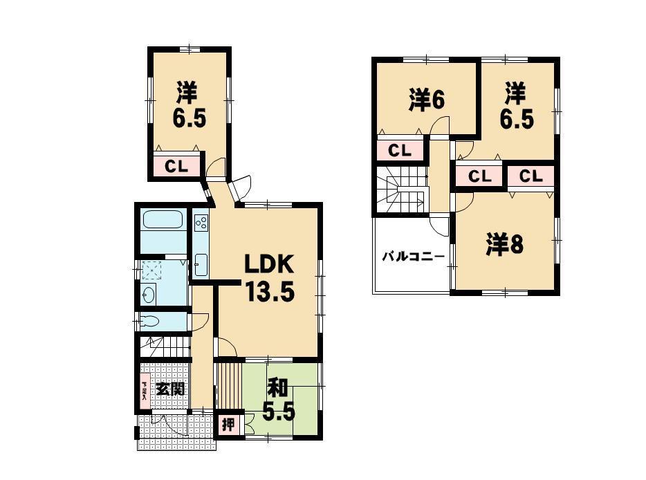 Floor plan. Please visit in conjunction with the left of the video