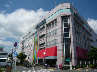 Supermarket. Heiwado Omihachiman store up to (super) 1053m