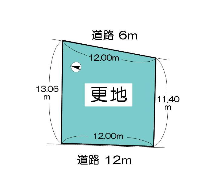 Compartment figure. Land price 10 million yen, Land area 165 sq m