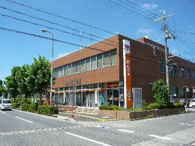 post office. Omihachiman 1676m until the post office (post office)