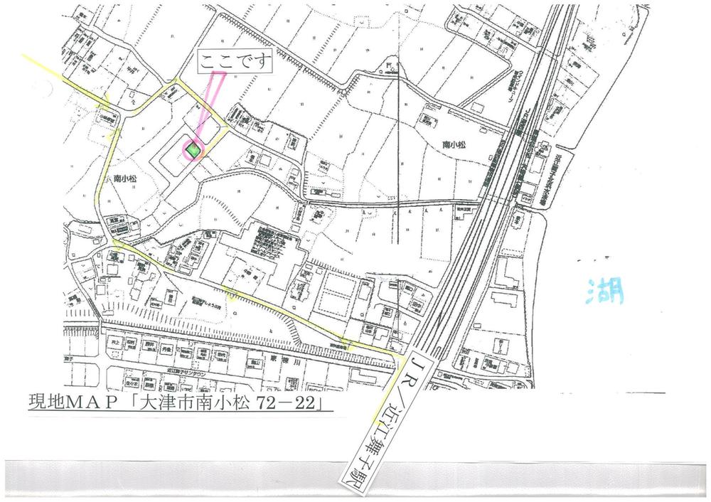 Other. Local from the station (72-22) guide map