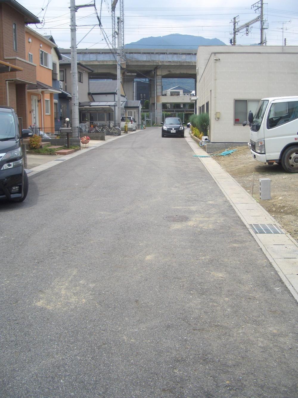 Local photos, including front road. Before r surface road