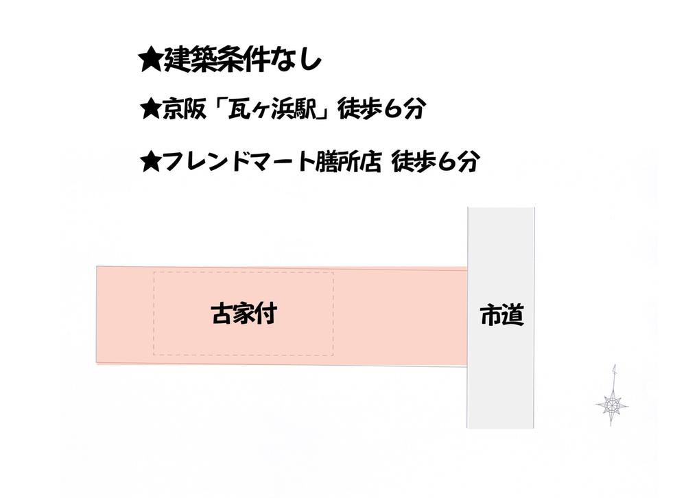 Compartment figure. Land price 7.5 million yen, Land area 70.6 sq m