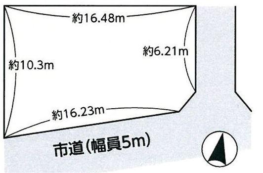 Compartment figure. Land price 13 million yen, Land area 145.84 sq m