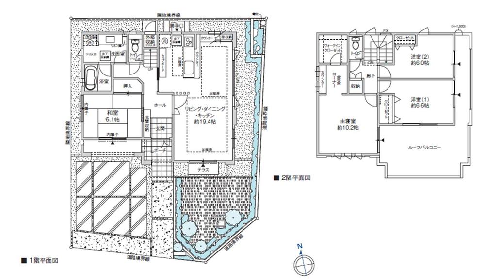 Floor plan. (26-6 No. land), Price 42,900,000 yen, 4LDK, Land area 161.09 sq m , Building area 114.27 sq m