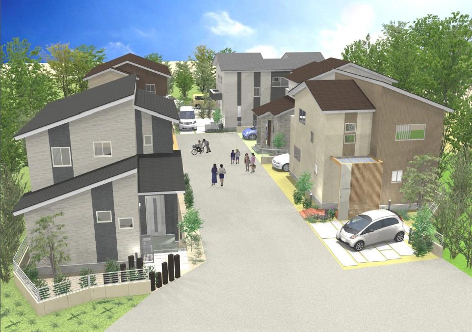 Building plan example (Perth ・ appearance). Will image Perth.