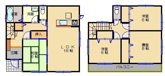 Floor plan. (No. 3 locations), Price 20.8 million yen, 4LDK, Land area 132.72 sq m , Building area 104.33 sq m