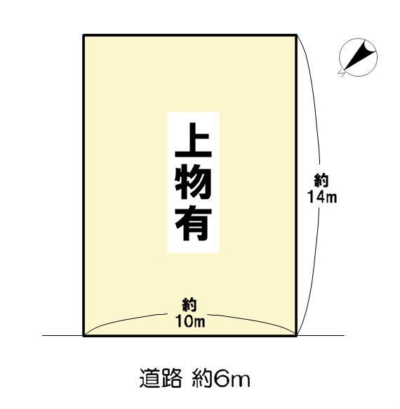 Compartment figure. Land price 13.8 million yen, Land area 140.55 sq m