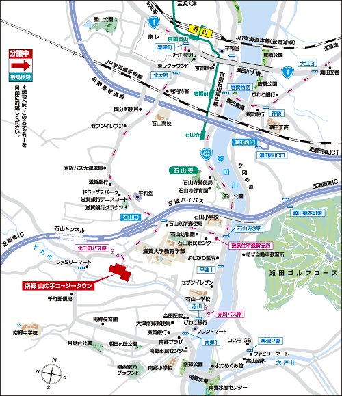 Local guide map