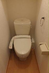 Toilet. It is with a bidet