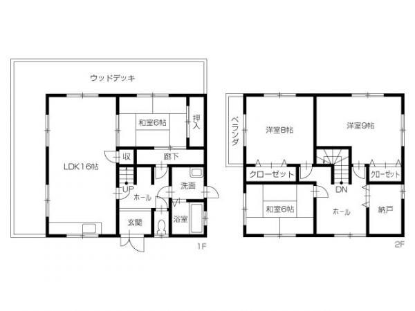Floor plan. 17.8 million yen, 4LDK+S, Land area 898.22 sq m , Building area 116.64 sq m