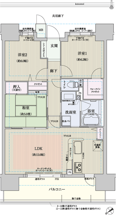 Floor: 3LDK, occupied area: 74.28 sq m, Price: 27,209,000 yen ~ 30,492,000 yen