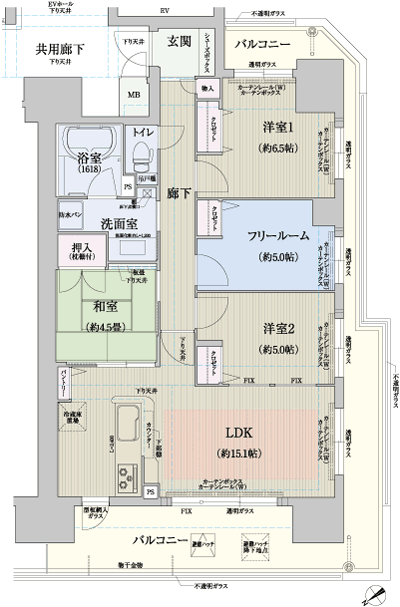 Floor: 3LDK + F, the area occupied: 82.27 sq m, Price: 28,303,000 yen