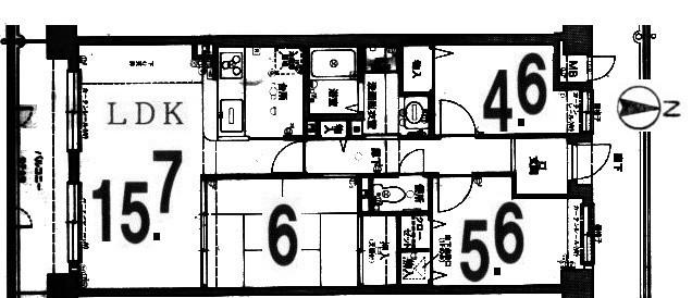 Floor plan. 3LDK, Price 10.9 million yen, Occupied area 70.13 sq m , Balcony area 8.85 sq m floor plan drawings