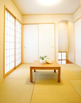 Non-living room. As a separate drawing room, Also as Tsuzukiai from the living room, 2WAY of Japanese-style room that can be used for flexible (No. 21 land model house)