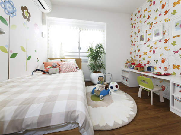 Interior.  [Western-style (2)] Children's sense of independence and develop the creativity children's room (Western-style (2)). Dressed alone, To study and you clean up. Also time to enthusiasm at times favorite thing. Also put a bed or desk ensure the size of the margin (D1 type model room)