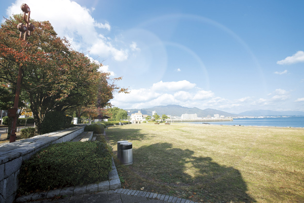 Surrounding environment. Otsu lakefront Nagisa park festival square (6-minute walk ・ About 420m)