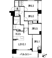 Floor: 4LDK, occupied area: 81.15 sq m, Price: 30,495,800 yen