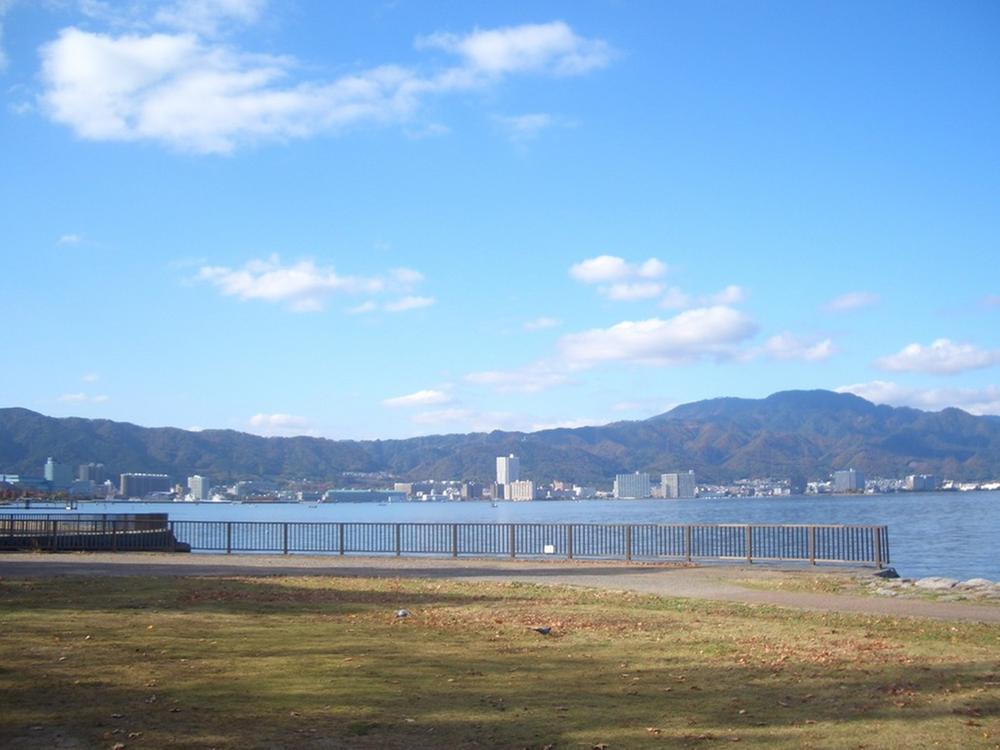 park. 622m to Otsu lakefront Nagisa park