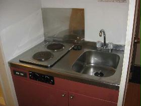 Kitchen. Two-burner stove