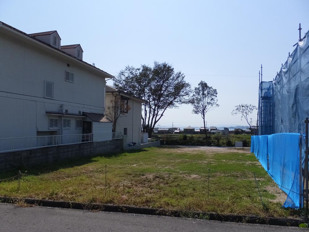 Local land photo. Local the Lake Biwa can overlook