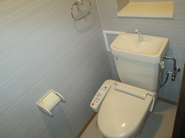 Toilet. WC Heating toilet seat
