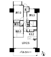 Floor: 3LDK, occupied area: 74.02 sq m, Price: TBD