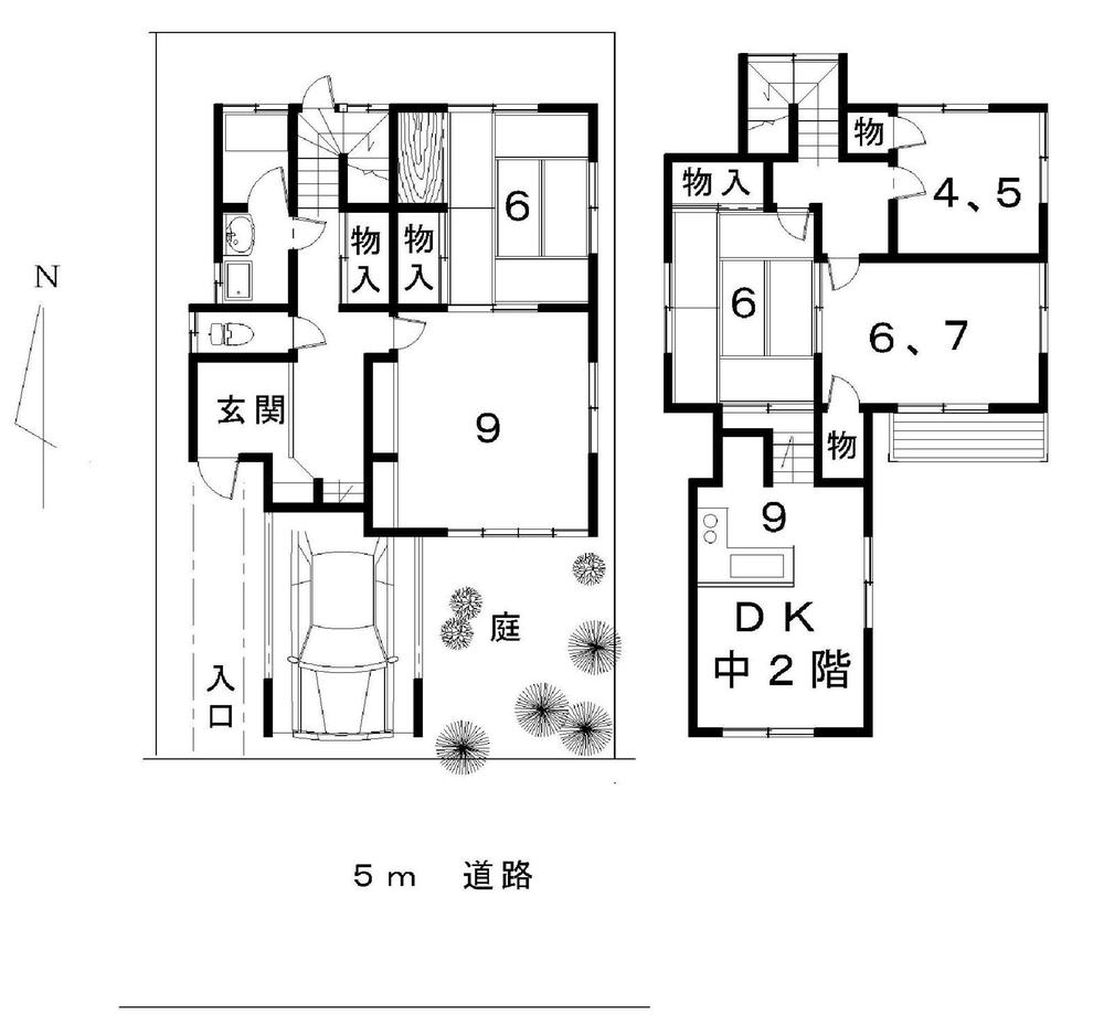 Floor plan. 17,750,000 yen, 5DK, Land area 129.55 sq m , Building area 120.53 sq m room large number of 5DK