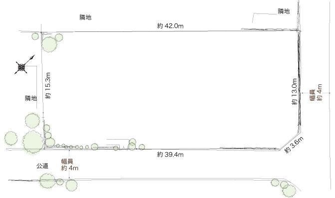 Compartment figure. Land price 7 million yen, Land area 636 sq m   ※ If the present situation and drawings are different, It will honor the current state