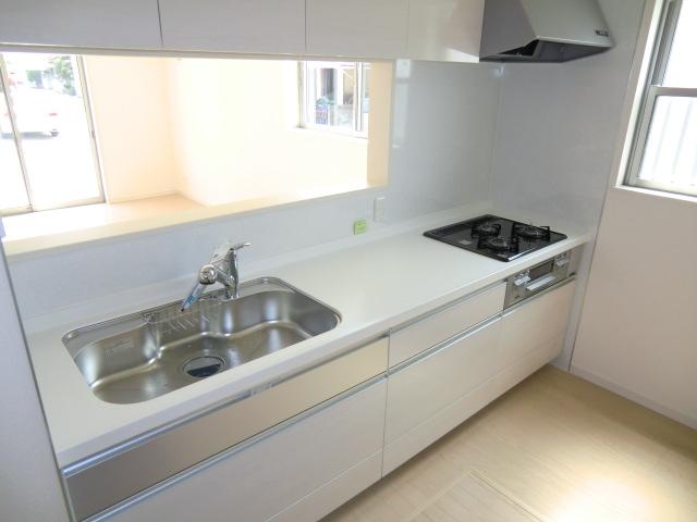 Same specifications photo (kitchen). The company example of construction (kitchen) Water purifier built-in faucet