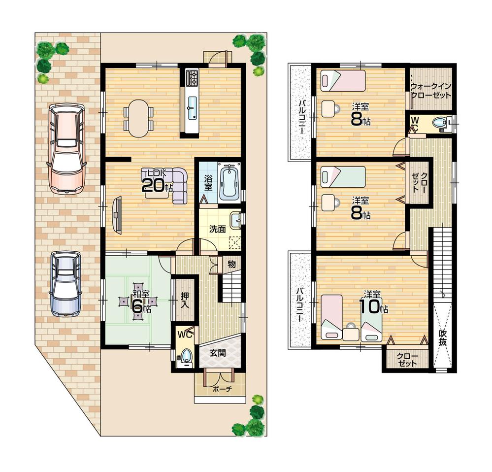 Floor plan. (No. 1 point), Price 26 million yen, 4LDK, Land area 125.52 sq m , Building area 119.07 sq m