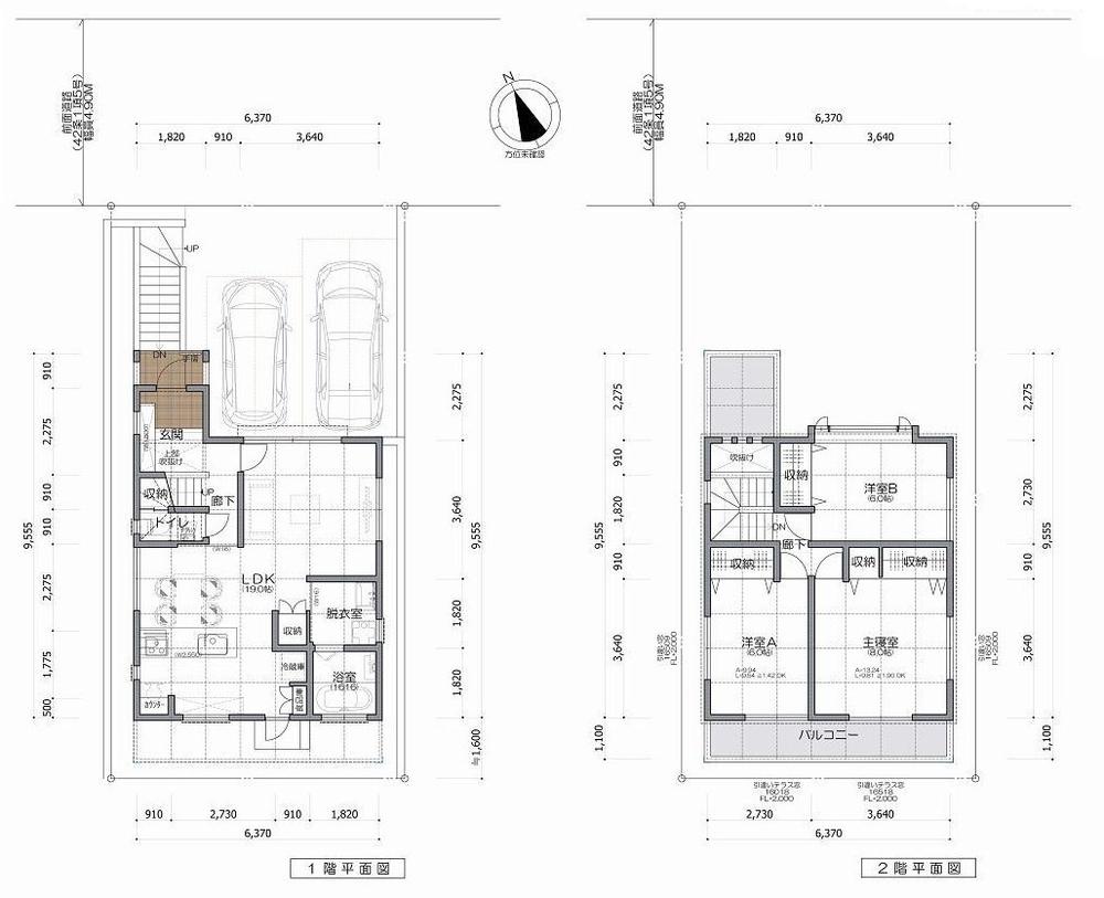 Floor plan. 26,800,000 yen, 3LDK, Land area 122.82 sq m , Building area 93.55 sq m