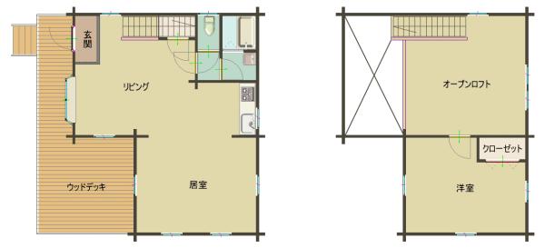 Floor plan. 11 million yen, 1LDK, Land area 208 sq m , Building area 101.95 sq m