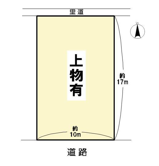 Compartment figure. Land price 10.8 million yen, Land area 167 sq m