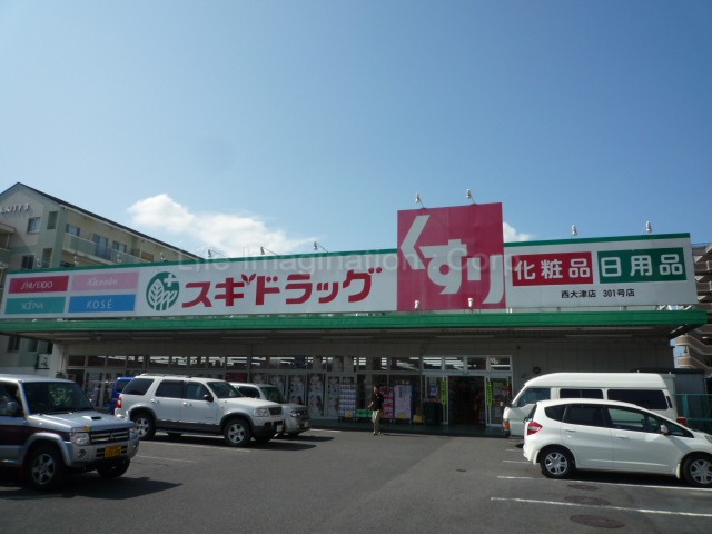 Dorakkusutoa. Cedar pharmacy Nishiotsu shop 616m until (drugstore)