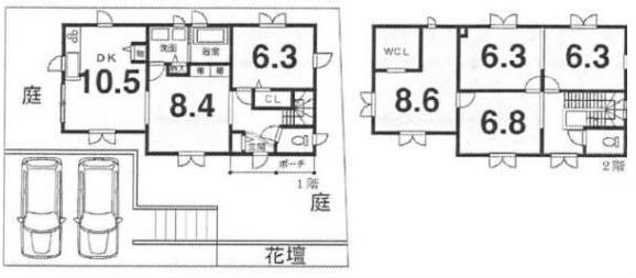 Floor plan. 26,800,000 yen, 5DK, Land area 200.46 sq m , It is a building area of ​​121.72 sq m floor plan