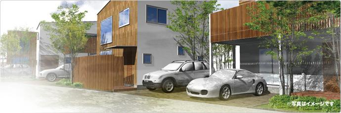 Building plan example (Perth ・ appearance). Building plan example (No. 1 place) selling price 2,880 yen, Building area 97.71 sq m