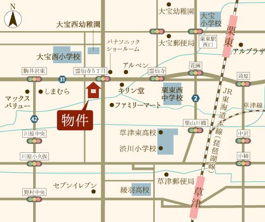 Local guide map. local ・ Area Map